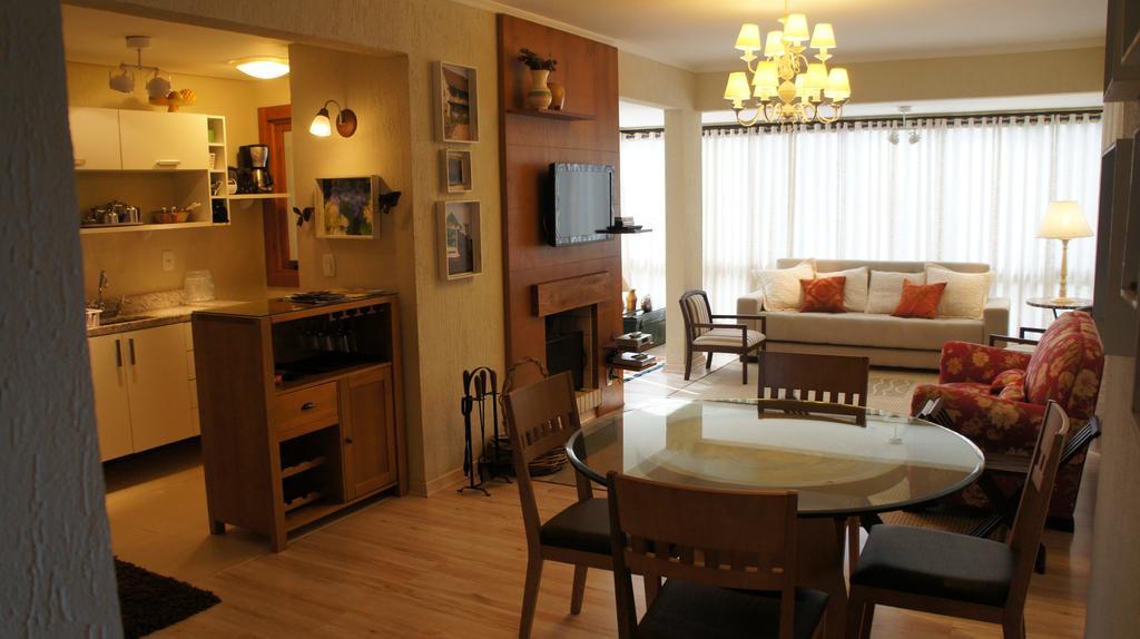 Gramado Aconchegante Apartamento Habitación foto